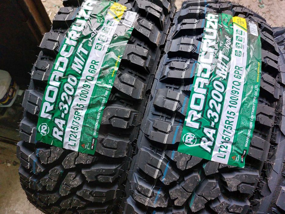 4 бр . Нови гуми за Кал ROADCRUZA 215 75 15 DOT4221