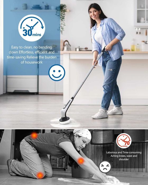 Електрическа четка за почиставане Homtronics Electric,Гаранция