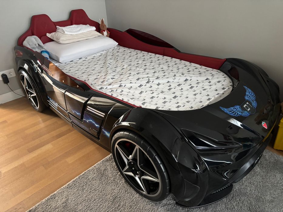 Pat mașină GTS copil