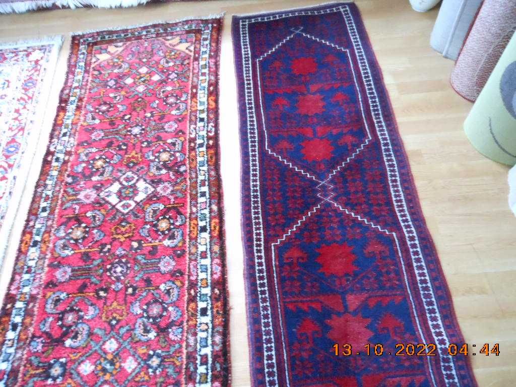 covor lana % 285/58 traversa manual traditional persan iran vechi