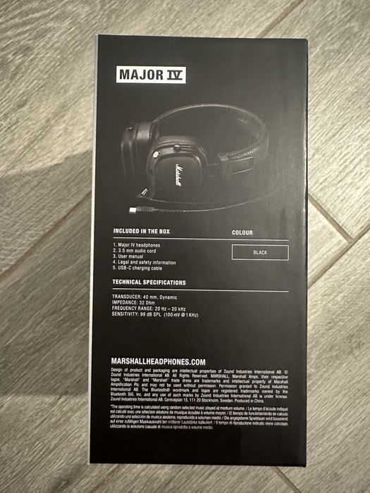 casti marshall major 4 noi