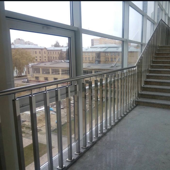 Перила / из /  нержавейки стали 100%.