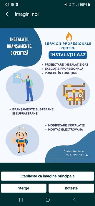Instalații Gaz,proiectare,executie si punerea contorului!
