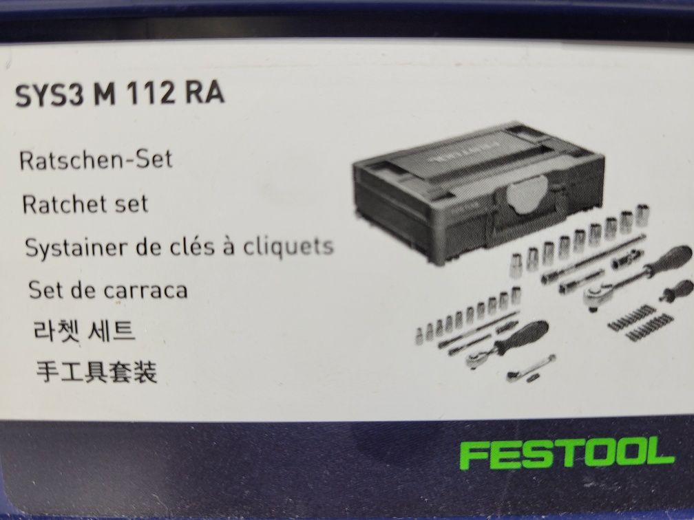 Trusă SYSTAINER SYS3 M 112 RA Festool