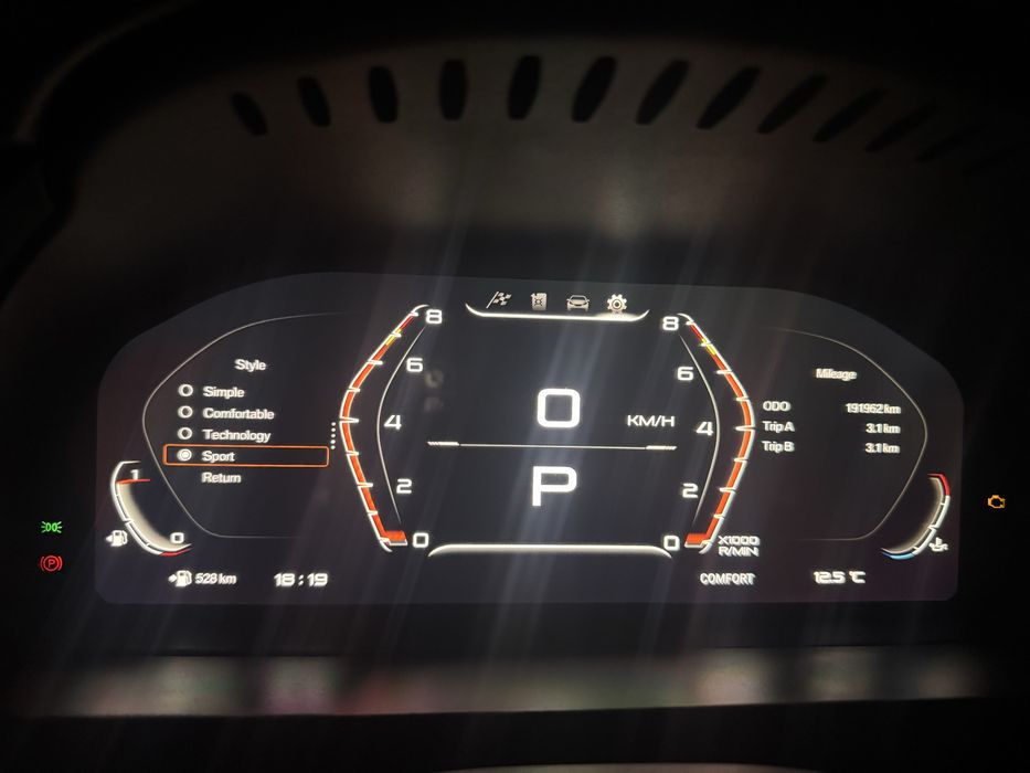 Дигитално табло за f15 от 2013 до 2018 г