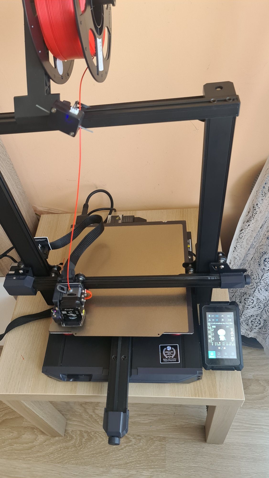 Продавам 3D принтер Creality Ender 3 S1 Plus – с Marlin firmware
