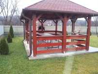 Foisoare , pergola, case si terase pe structura de lemn, diferite mode