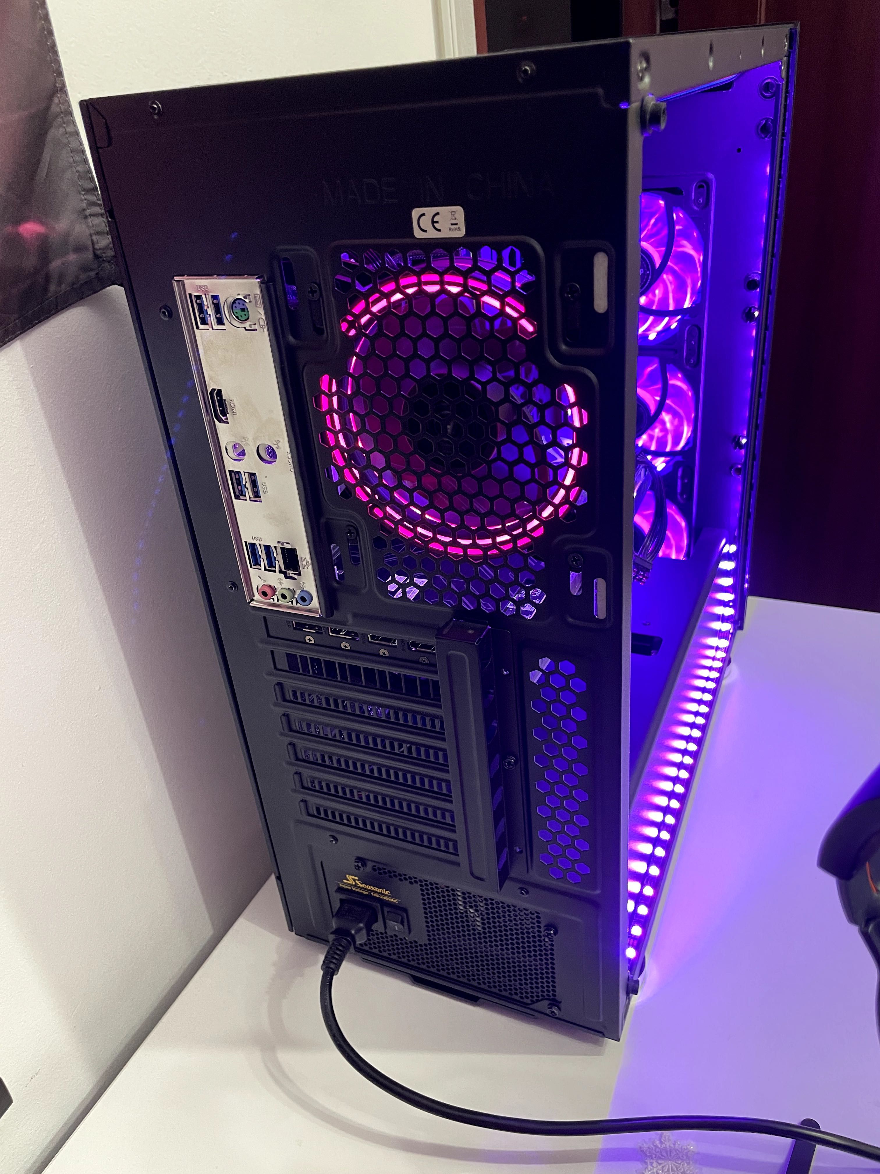 PC Gaming Ryzen 5 5600X + RTX 2060 - 16GB RAM, SSD 750 GB +HDD 2TB