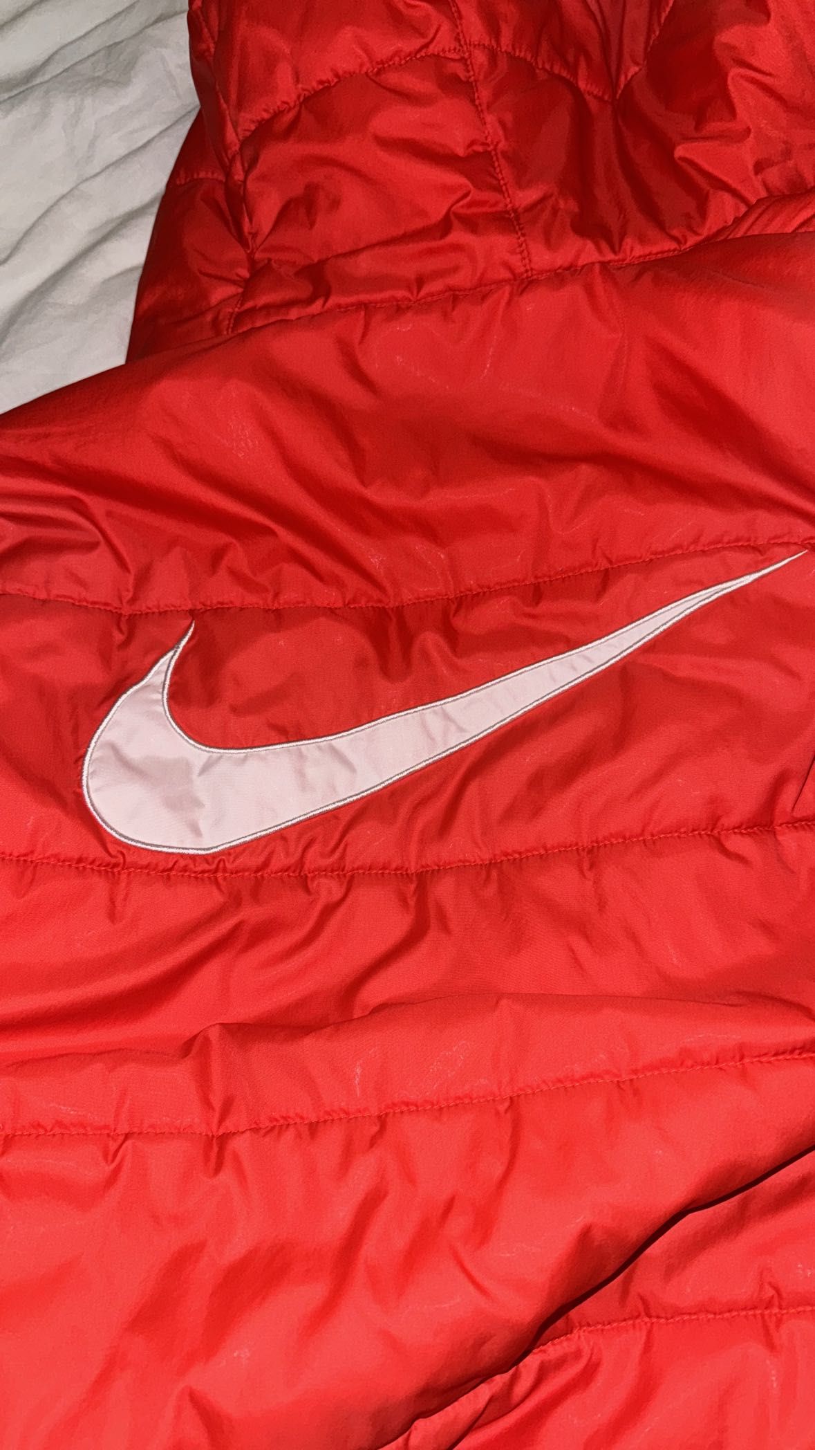 Дамско яке Nike цвят ЛЮТА ЧУШКА размер L