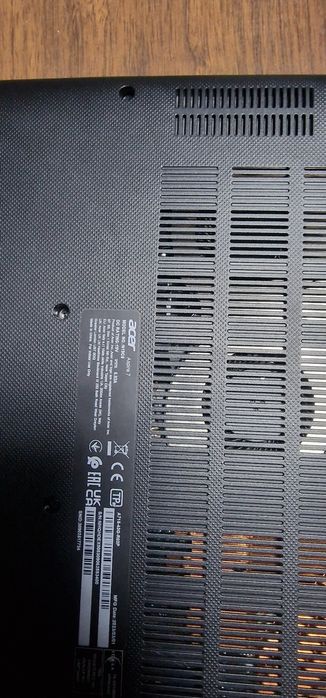 Laptop Acer Aspire 7 ryzen 5