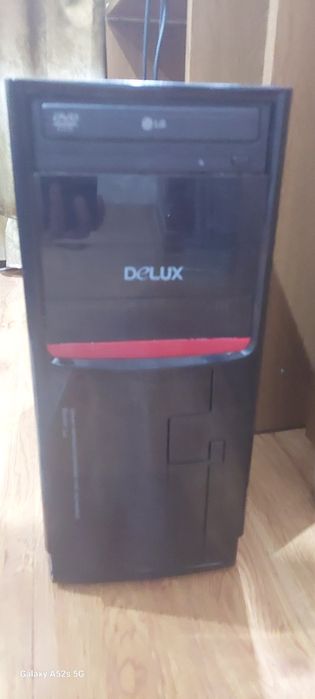 Vând pc office delux +monitor Samsung 60hz