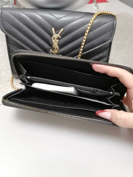 Portofel negru de damă