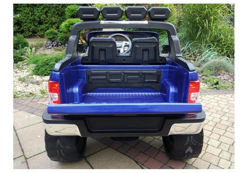 Masinuta electrica Ford Ranger 4x4 PREMIUM 180W #Albastru Metalizat