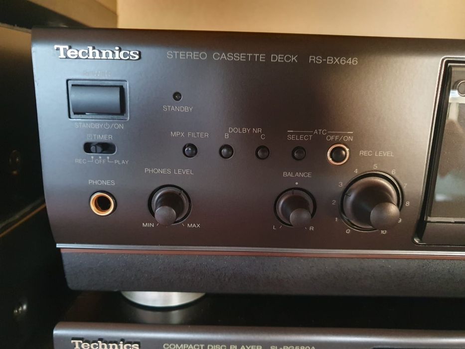 Linie Technics deck bx 646 cd sl pg 580a si amplif su 800a