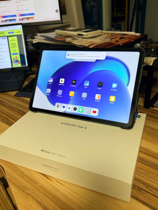 Tableta Xiaomi Pad 6, Octa-Core, 11", 8GB RAM, 256GB, WI-FI, Blue
