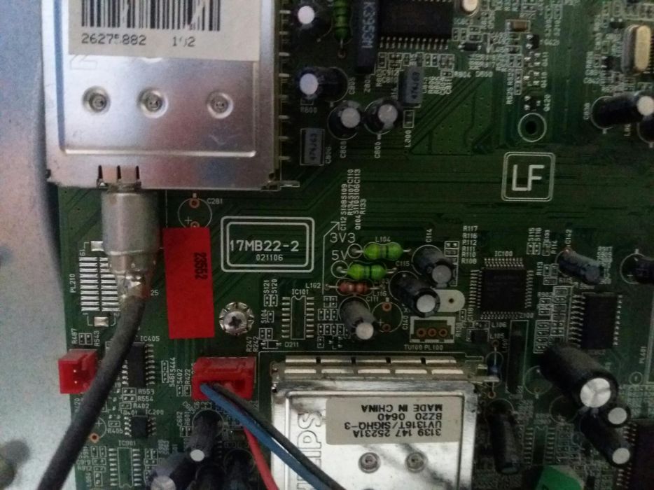 Placa de baza tv dual tuner.