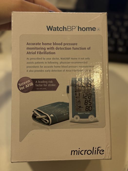 Апарат за кръвно налягане Microlife watchbp home a