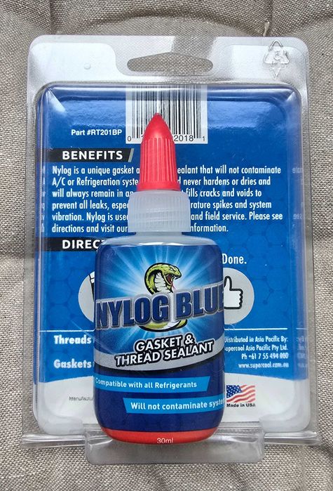 Nylog Blue Soluție etanșeizare legaturi frigorifice 30 ml AC