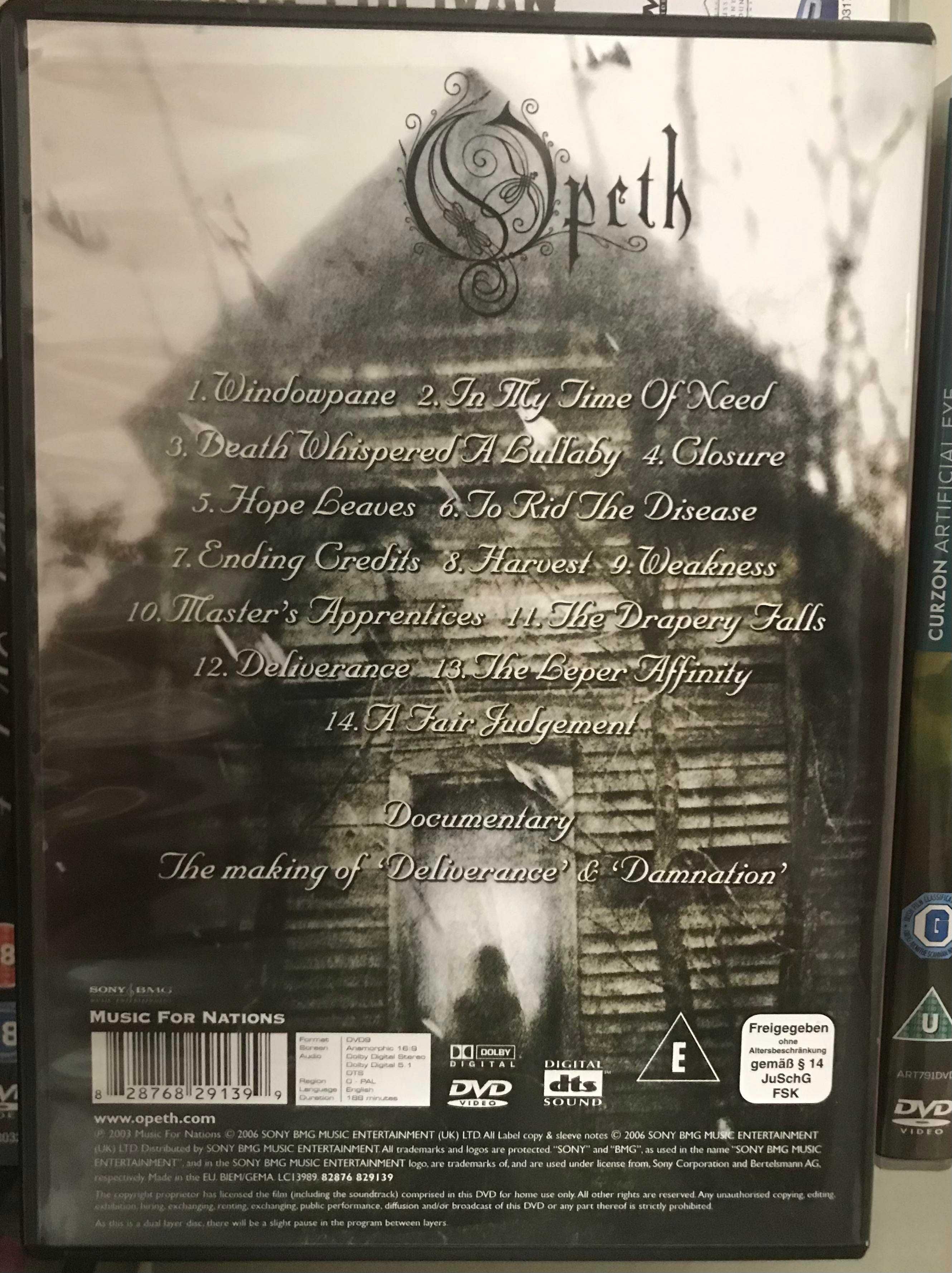 Opeth - Lamentations (DVD concert)