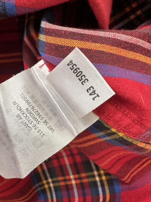 Camasa GANT cu Maneca Lunga Carouri Barbati | Marime L