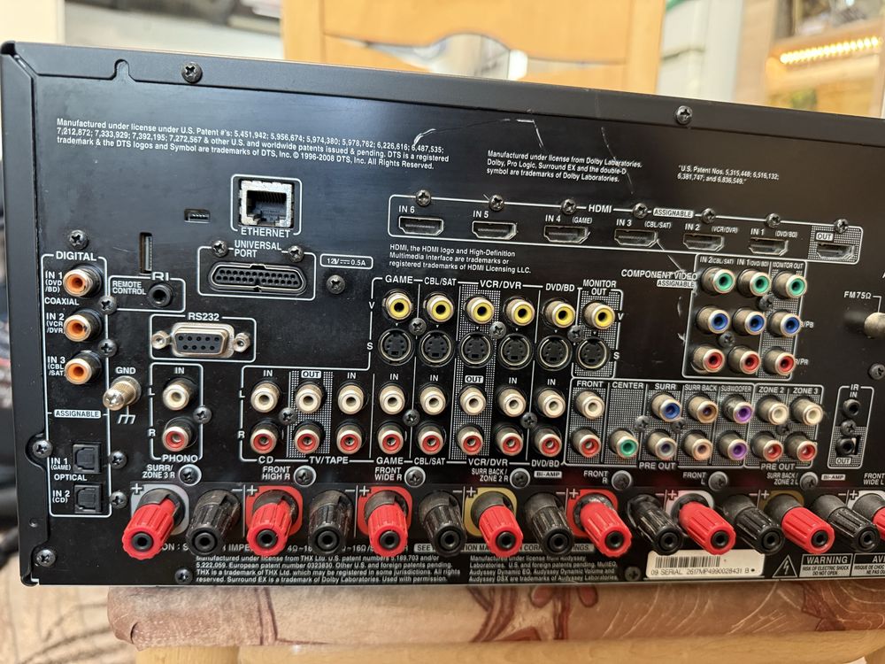 Onkyo TX-NR807 Мощен ресивър