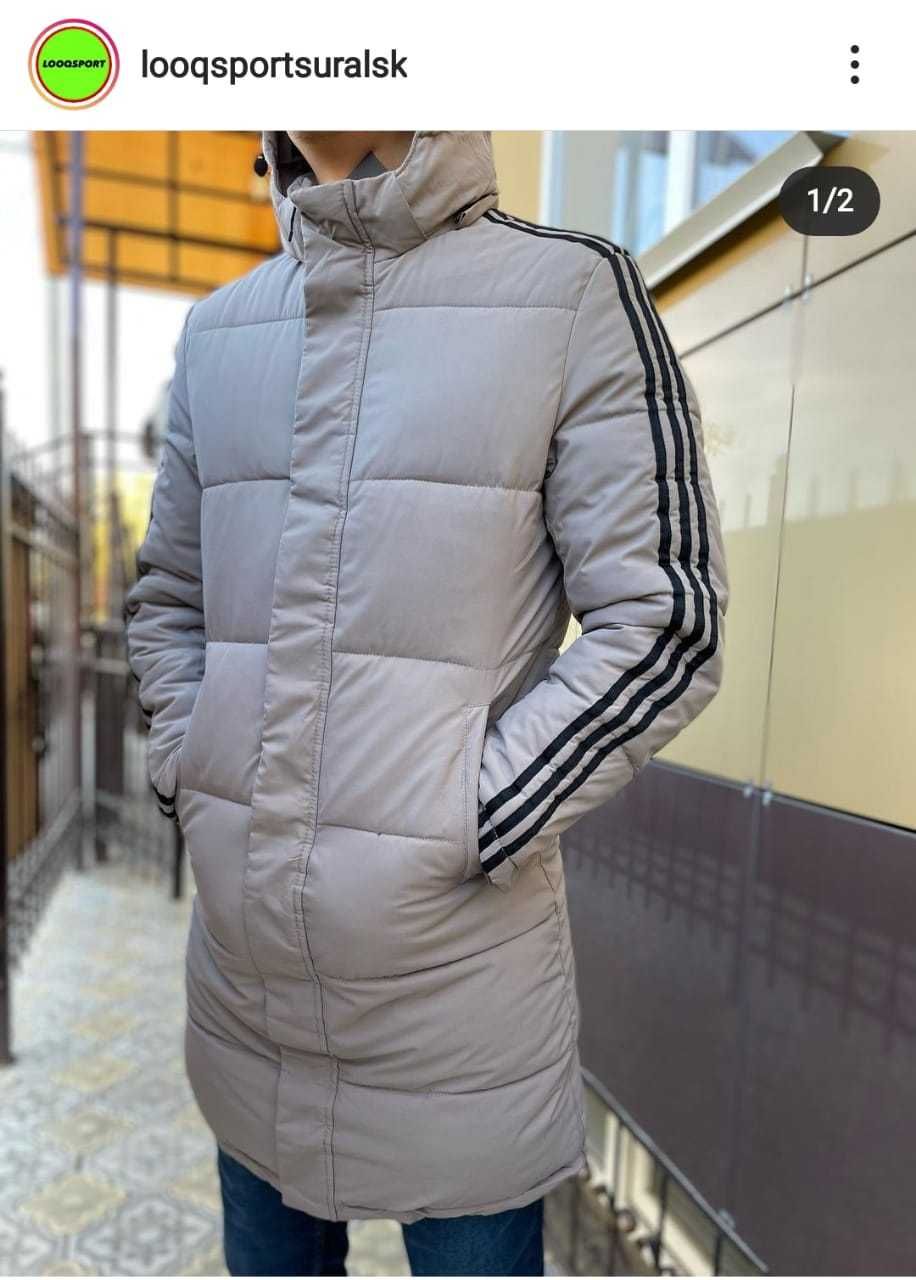 Зимняя мужская куртка Adidas
