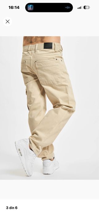 BAGGYS-blugi drepti-beige