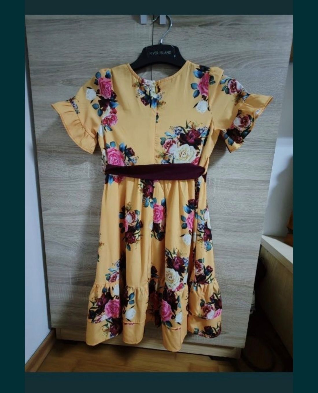 Rochiță fete motiv floral
