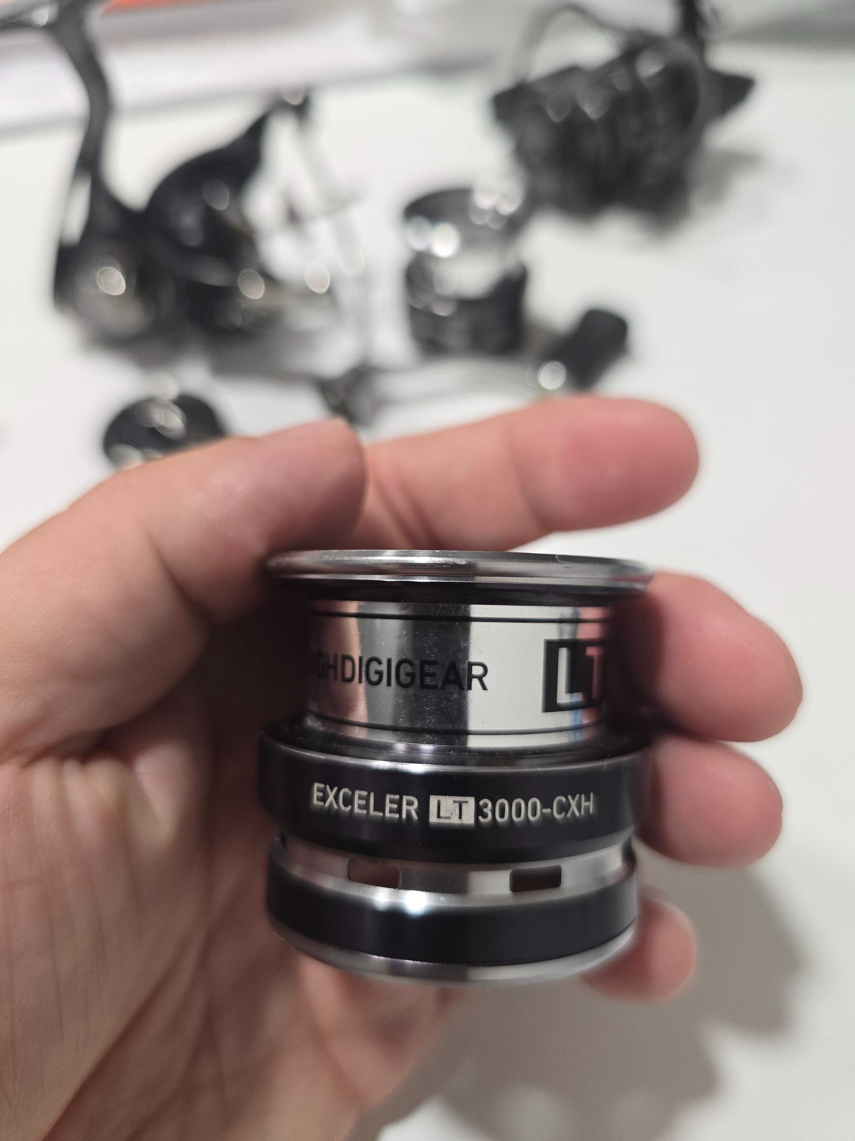 Mulinete de spinning daiwa exceler LT 2000/3000 x-h/ cxh, wxm500/2000