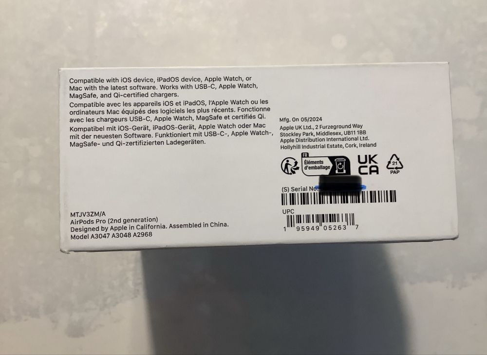 Apple AirPods Pro 2 USB-C ЧИСТО НОВИ