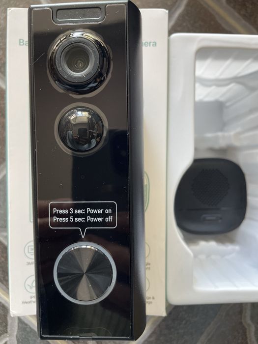 Sonerie video wireless cu baterii