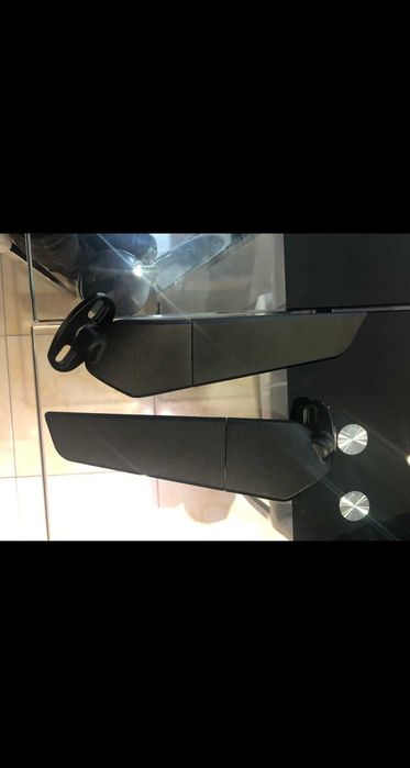 Универсални регулируеми странични огледала за пистови мотори 2бр.