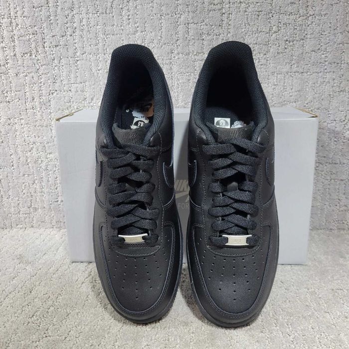 Nike Air Force 1 07' Triple Black (36-47 номер)