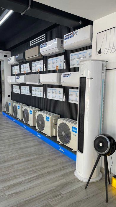 Show- rum MIDEA Konditsioner NAOMI– 9,000 Btu / Invertor / Доставка