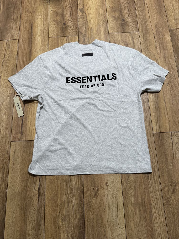 Fear of God "Essentials" Light Oat T-shirt