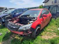 Usa stanga drepata fata spate Portbagaj bara Opel Astra J Culoare rosu
