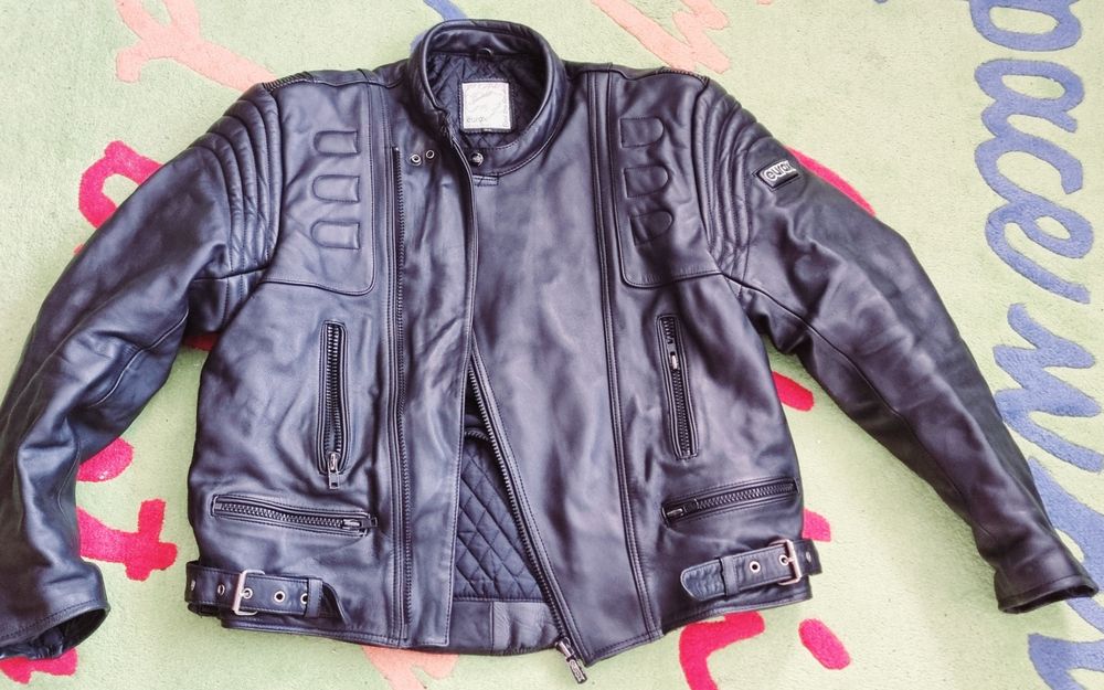 Geaca piele - motociclist