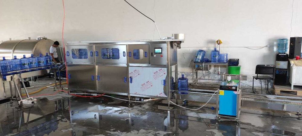 Rozliv, suv quyish apparati, 20 litrli suv liniya, автомат розлив