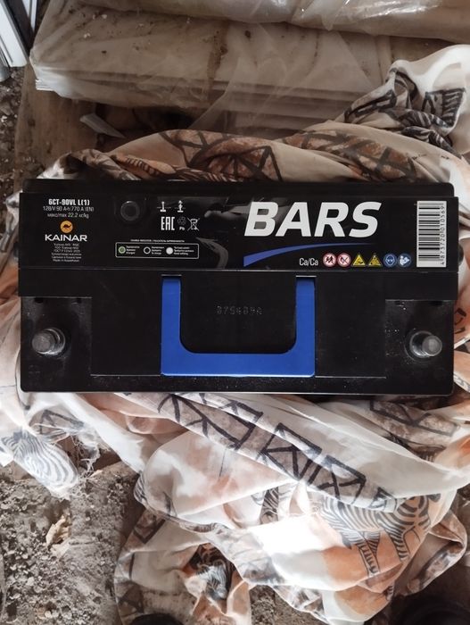 Продам аккумулятор BARS 90Ah