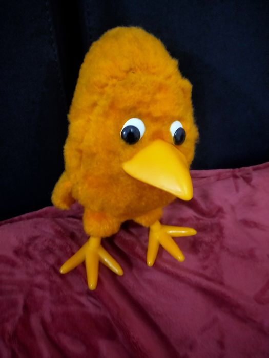 Jucarie Vintage Plush Ruseasca RedChick Ani 80 De colectie !!