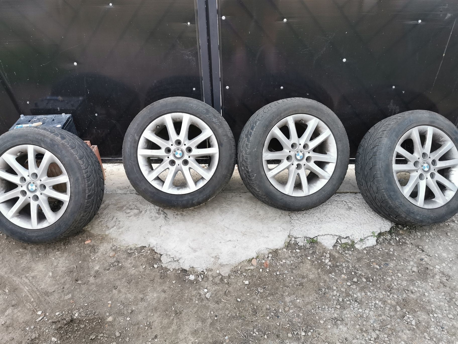 Jante BMW cu anvelope  16" 225/50/r16