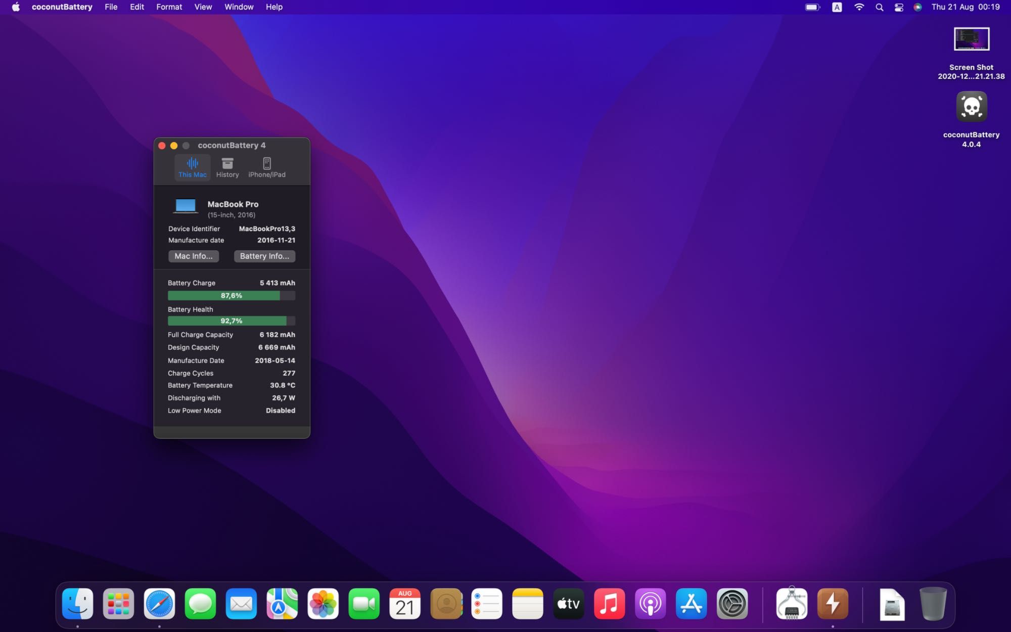 MacBook Pro 2016 15 inch Space Gray Intel Core I7