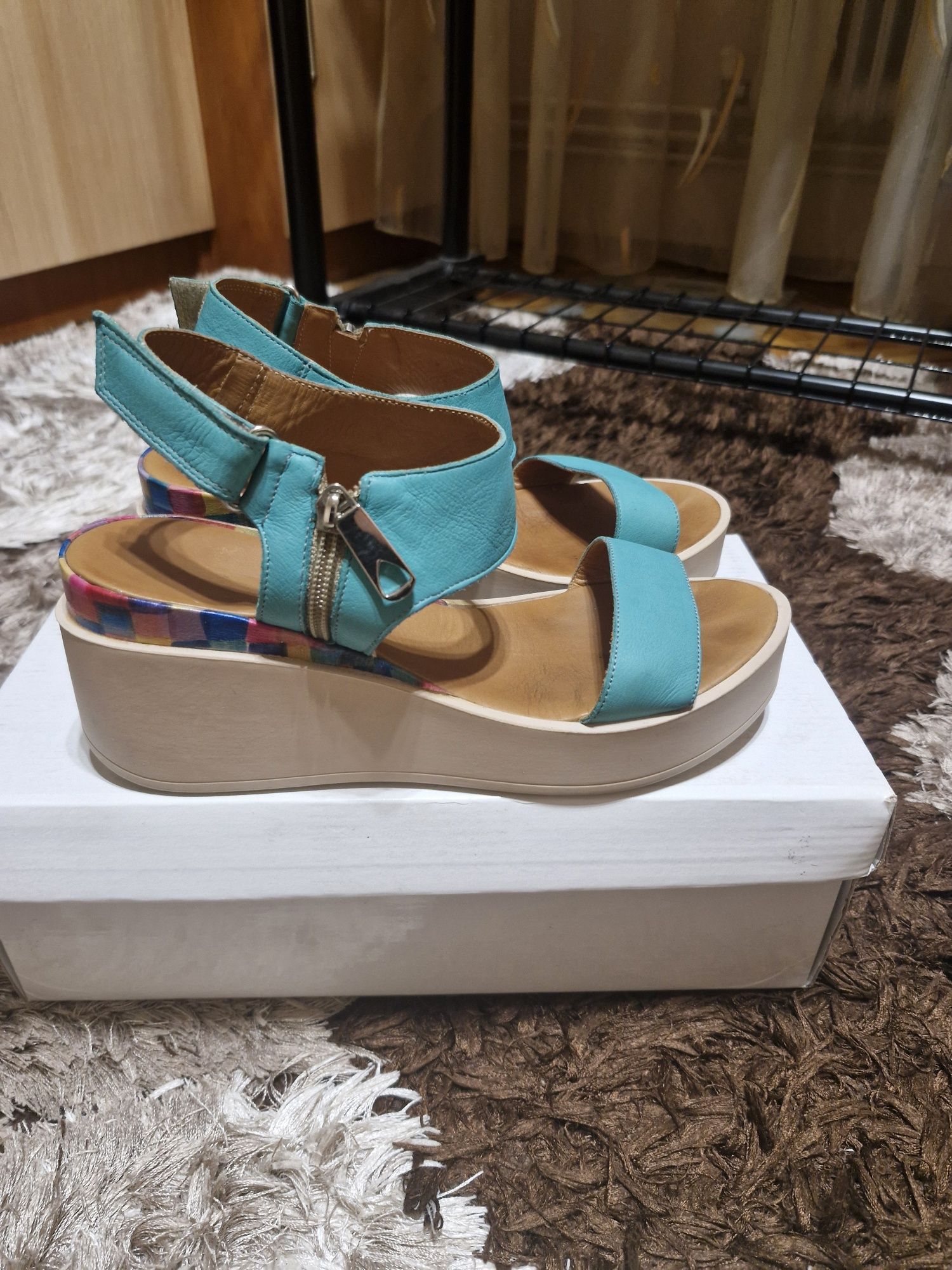 Sandale dama piele naturala,37