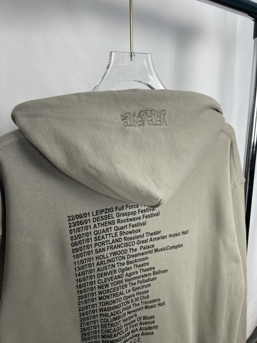 Vetemente Brown Hoodie | Hanorac Vetements