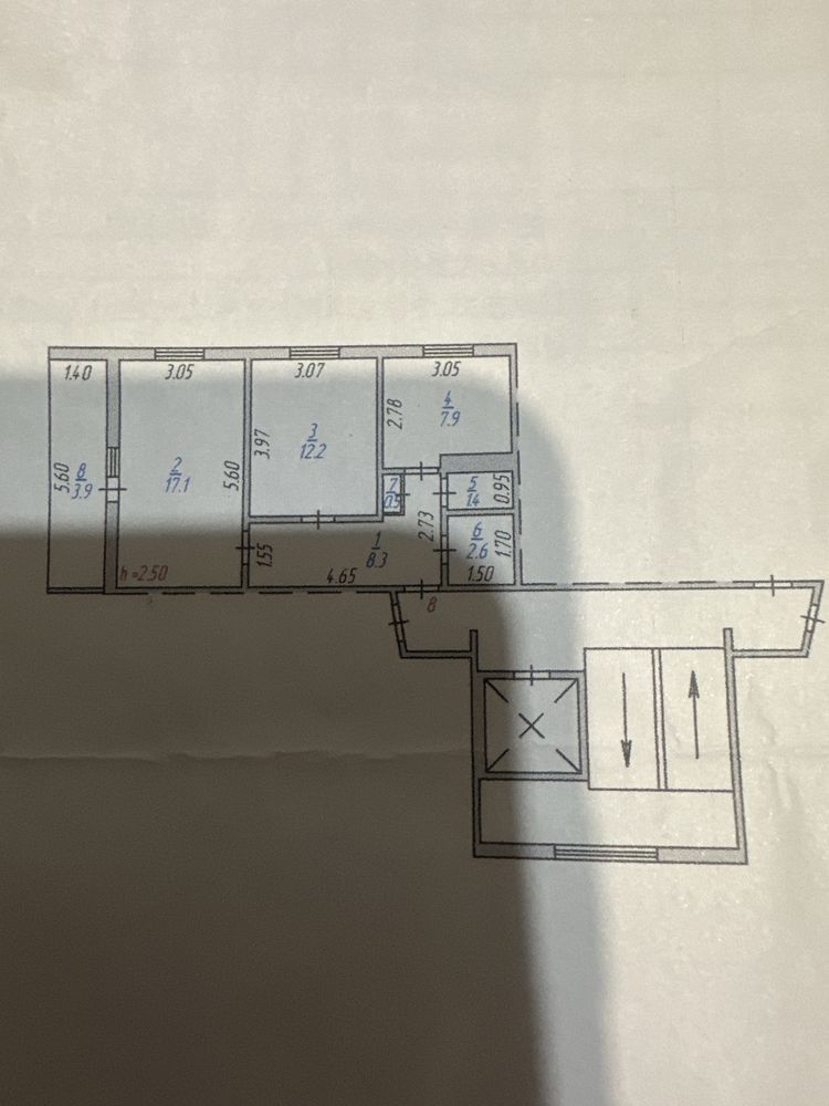 Продается 2 х комн,не угловая,улучш,пр.Металлургов .Помощь в ипотеке !