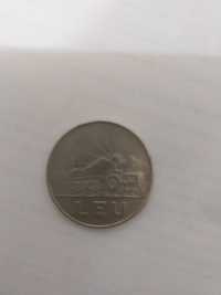 Moneda 1 leu 1966