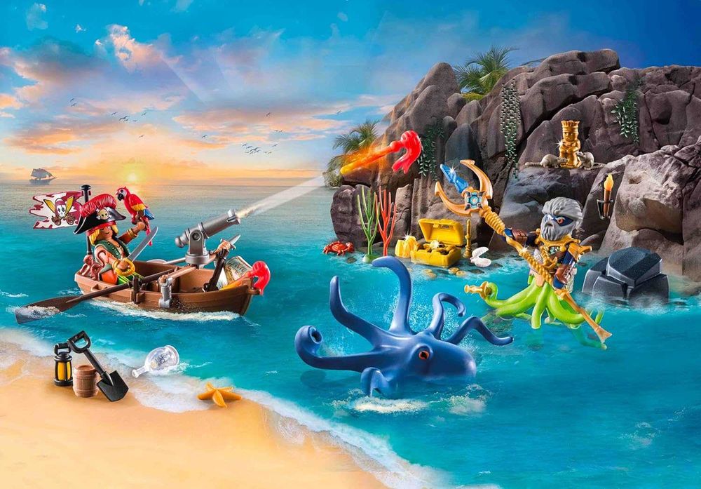 Конструктор Playmobil Пирати 71636 Коледен календар Плеймобил