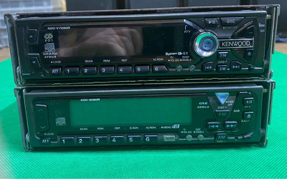 Cd player auto Kenwood Mask old school-adaptor BT Usb