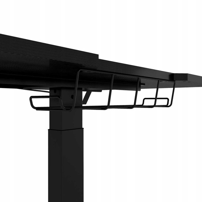 Геймърско бюро ЧЕРНО 100 x 60 см