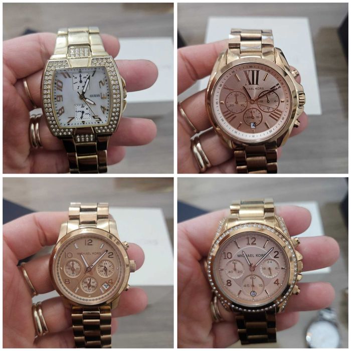 Маркови часовници Guess, Michael Kors & Armani Exchange
